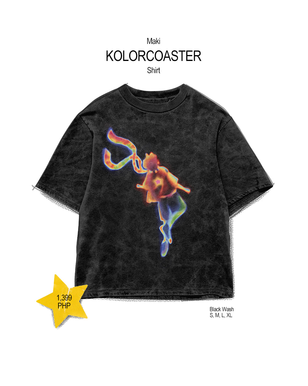 KOLORCOASTER Shirt - Levitating Boy